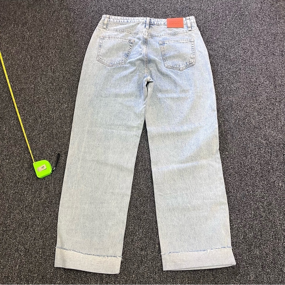Princess Polly Sky Blue Wide Leg Jeans - Picture 6 of 10
